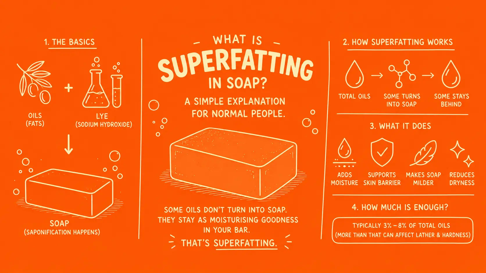 What Is Superfatting in Soap? A Simple Explanation for Normal People